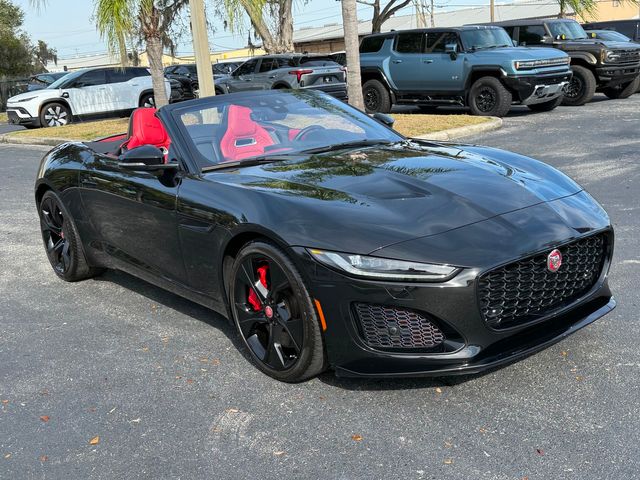 2023 Jaguar F-TYPE JAGUAR F-TYPE V8 5.0 SUPERCHARGED RED TOP/LEATHER | Plant City, FL | psv5 DEMO - Bayshore Automotive