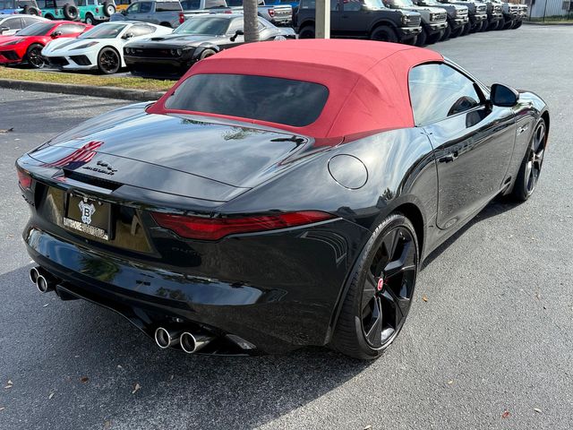 2023 Jaguar F-TYPE JAGUAR F-TYPE V8 5.0 SUPERCHARGED RED TOP/LEATHER | Plant City, FL | psv5 DEMO - Bayshore Automotive