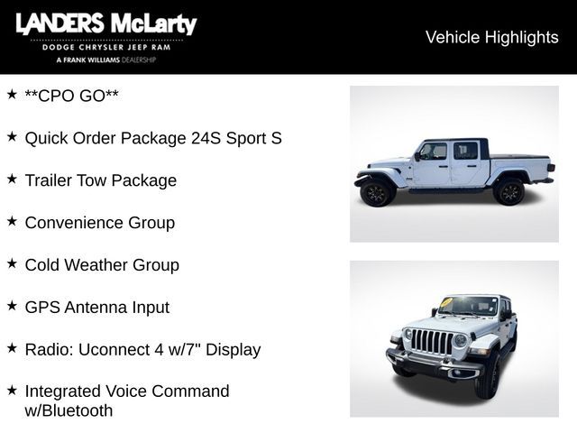 2023 Jeep Gladiator Sport