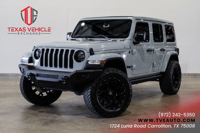 2023 Jeep Wrangler Unlimited Sahara 4x4 SKY TOP, LIFTED, BUMPERS, 33K | Carrollton, TX | Texas Vehicle Exchange