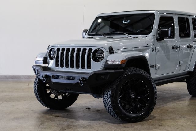2023 Jeep Wrangler Unlimited Sahara 4x4 SKY TOP, LIFTED, BUMPERS, 33K | Carrollton, TX | Texas Vehicle Exchange