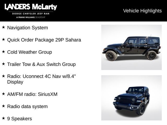 2023 Jeep Wrangler Sahara 4xe