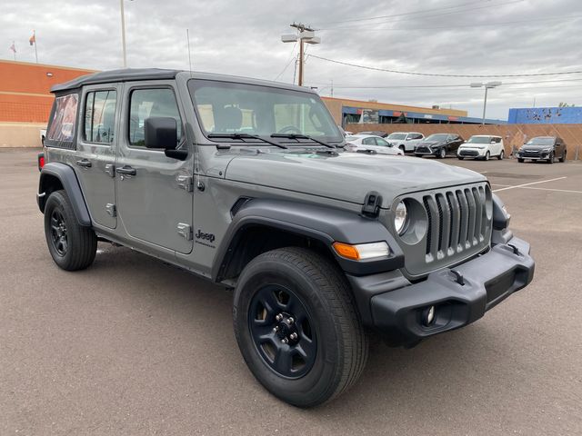 2023 Jeep Wrangler SPORT 4X4 5 YREAR/60,000 MILE FACTORY POWERTRAIN WARRANTY