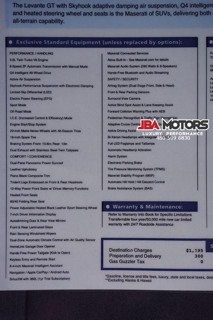 2023 Maserati Levante GT AWD SUV with ONLY 14k LOW MILES 1 OWNER AZ CAR | MESA, AZ | JBA MOTORS 2023 Maserati Levante GT AWD SUV with ONLY 14k LOW MILES 1 OWNER AZ CAR | MESA, AZ | JBA MOTORS