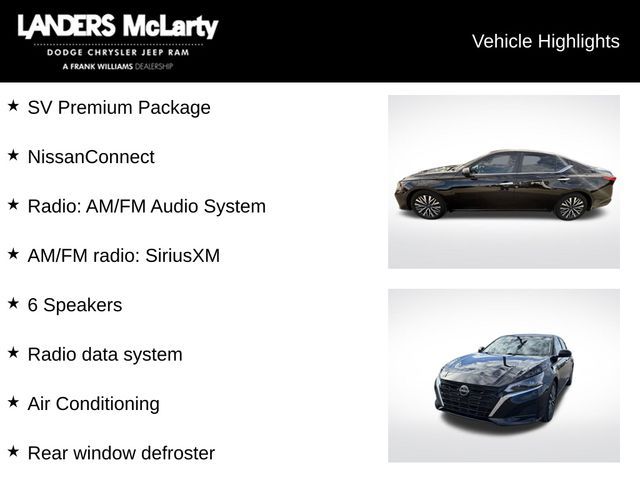 2023 Nissan Altima 2.5 SV