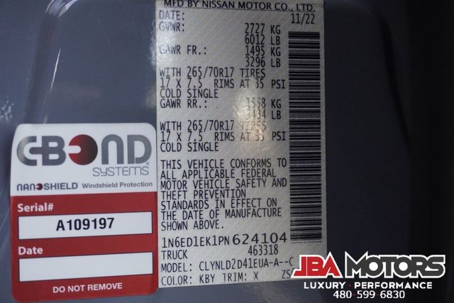 2023 Nissan Frontier PRO-4X 4x4 4WD with the Technology Package | MESA, AZ | JBA MOTORS 2023 Nissan Frontier PRO-4X 4x4 4WD with the Technology Package | MESA, AZ | JBA MOTORS