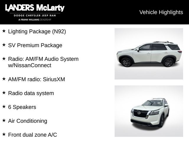 2023 Nissan Pathfinder SV