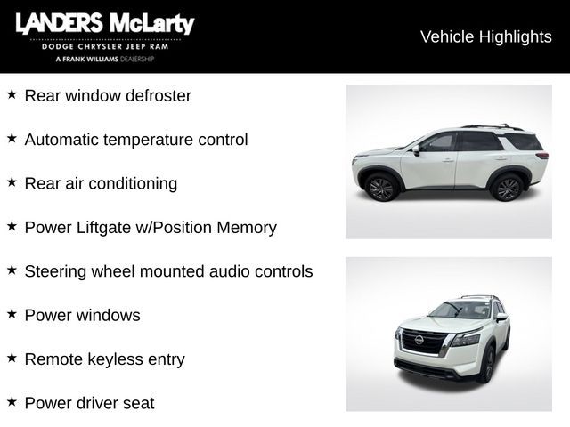 2023 Nissan Pathfinder SV