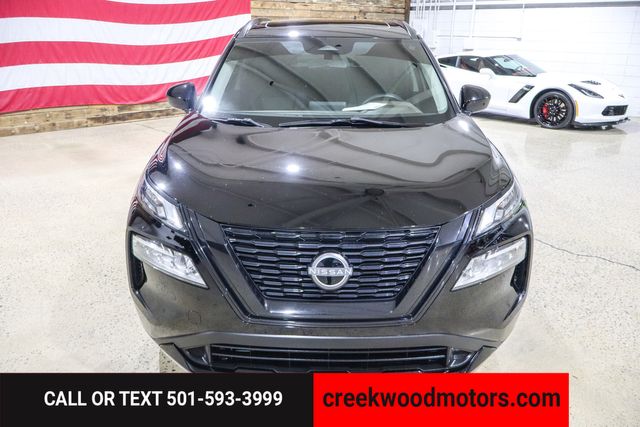 2023 Nissan Rogue SV Midnight Black 1 Owner Financing 36MPG Loaded