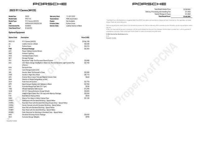 2023 Porsche 911 Carrera Python Green Premium Pkg AEROKIT HUGE MSRP | Dallas, TX | East Dallas Diesel 2023 Porsche 911 Carrera Python Green Premium Pkg AEROKIT HUGE MSRP | Dallas, TX | East Dallas Diesel