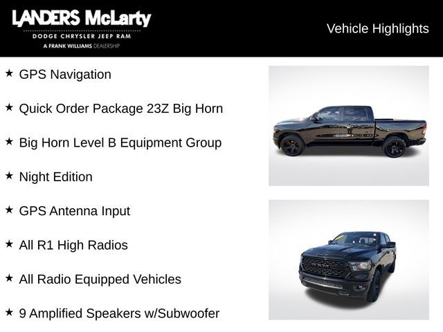 2023 Ram 1500 Big Horn/Lone Star