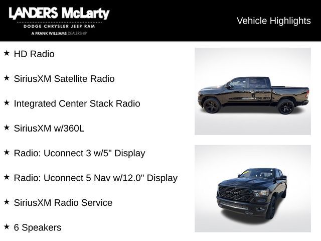 2023 Ram 1500 Big Horn/Lone Star