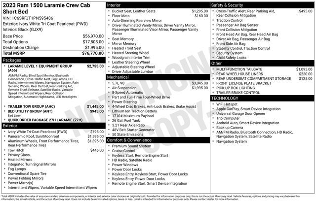 2023 Ram 1500 Laramie
