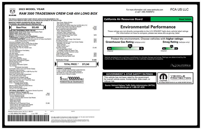2023 Ram 3500 Tradesman 2023 Ram 3500 Tradesman