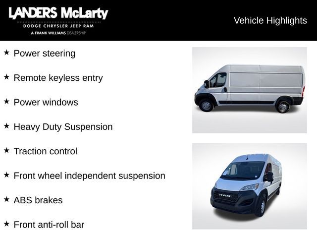 2023 Ram ProMaster 2500 159 WB