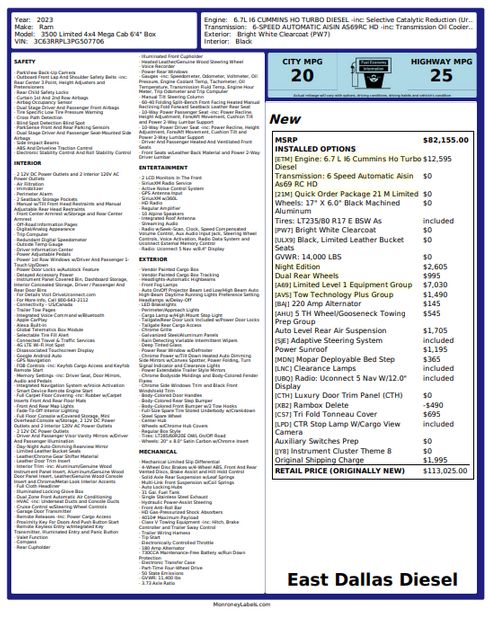 2023 Ram 3500 Limited NIGHT EDITION BDS LIFT 22" Fuel 37" Toyo | Dallas, TX | East Dallas Diesel 2023 Ram 3500 Limited NIGHT EDITION BDS LIFT 22" Fuel 37" Toyo | Dallas, TX | East Dallas Diesel