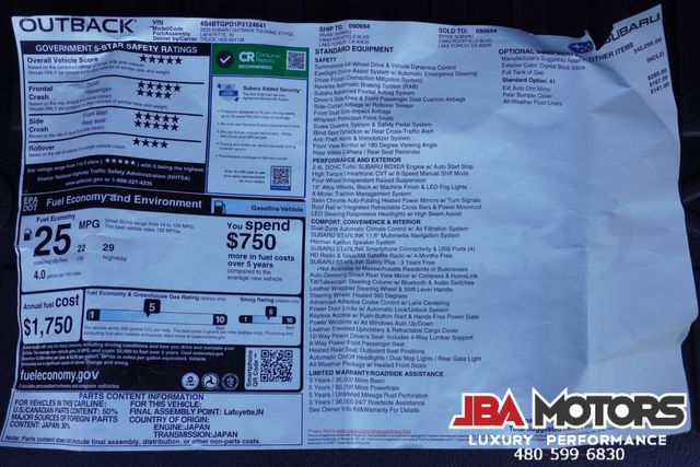 2023 Subaru Outback Touring XT Wagon 15k Miles ~ 1 Owner Clean CarFax | MESA, AZ | JBA MOTORS