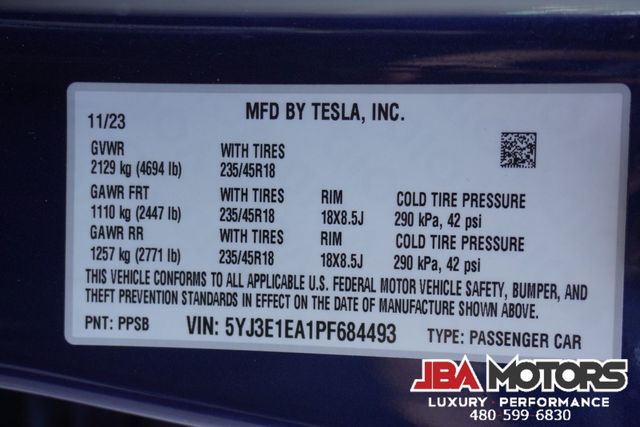 2023 Tesla Model 3 Sedan with ONLY 11k LOW MILES | MESA, AZ | JBA MOTORS
