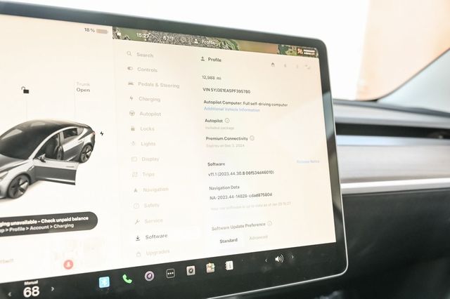 2023 Tesla Model 3 Forward/Rear Collision Warning Around Cam 272Range