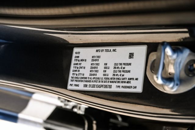 2023 Tesla Model 3 Forward/Rear Collision Warning Around Cam 272Range