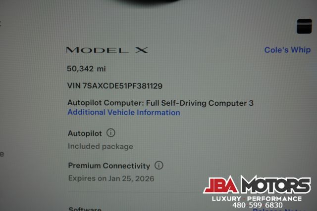 2023 Tesla Model X SUV Full Self Driving 1 Owner Clean CarFax AZ Car | MESA, AZ | JBA MOTORS 2023 Tesla Model X SUV Full Self Driving 1 Owner Clean CarFax AZ Car | MESA, AZ | JBA MOTORS