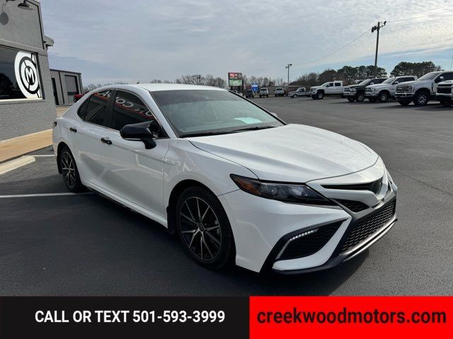 2023 Toyota Camry SE Automatic Sedan White Financing 39mpg Low Miles