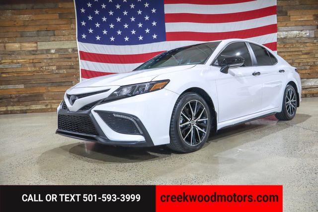 2023 Toyota Camry SE Automatic Sedan White Financing 39mpg Low Miles