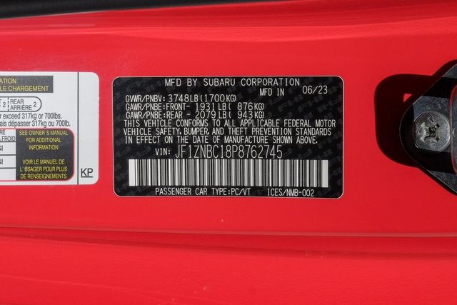 2023 Toyota GR86 8"Touchscreen Apple Car/Android Adaptive Cruise BT 2023 Toyota GR86 8"Touchscreen Apple Car/Android Adaptive Cruise BT