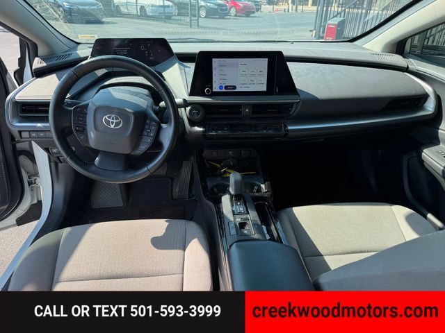 2023 Toyota Prius LE Hybrid White Financing CLEAN