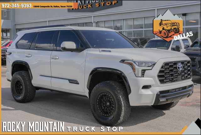 2023 Toyota Sequoia Platinum 4X4 W/ UPGRADES / LOADED / LEATHER NAV | Austin, TX | Rocky Mountain Truck Stop Austin