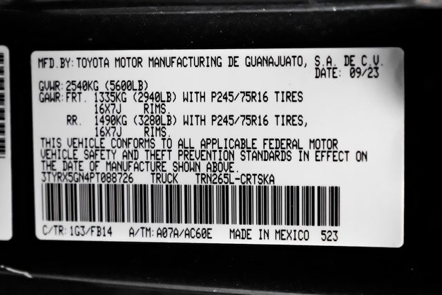 2023 Toyota Tacoma SR | Addison, TX | Addison Autoplex 2023 Toyota Tacoma SR | Addison, TX | Addison Autoplex