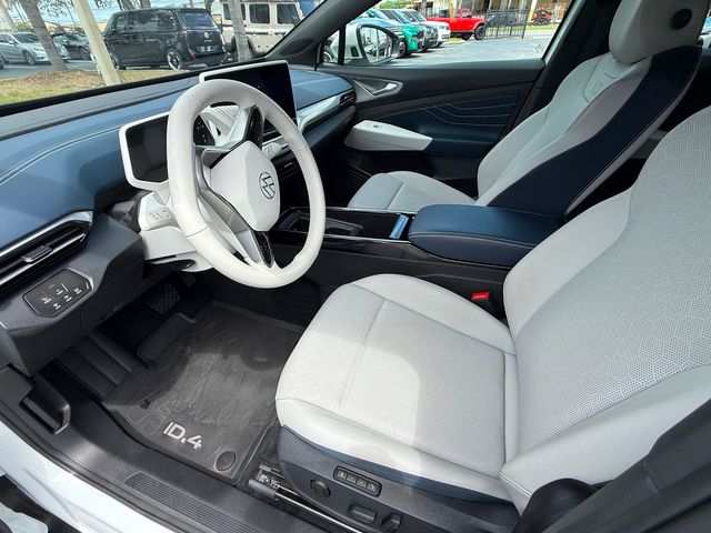 2023 Volkswagen ID.4 PRO S WHITE/WHITE CARFAX CERT 1 OWNER WARRANTY | Plant City, FL | psv5 DEMO - Bayshore Automotive