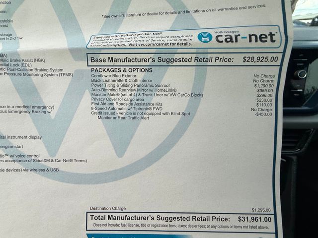 2023 Volkswagen Taos TAOS SE PANORAMA ROOF CARFAX CERT 1 OWNER | Plant City, FL | psv5 DEMO - Bayshore Automotive 2023 Volkswagen Taos TAOS SE PANORAMA ROOF CARFAX CERT 1 OWNER | Plant City, FL | psv5 DEMO - Bayshore Automotive