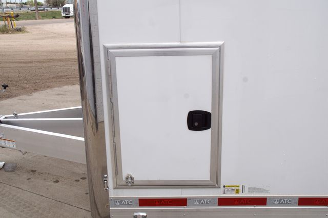 2024 Atc ROM 500 8.5' x 28'  ENCLOSED ALUMINUM CAR HAULER W/ PREMIUM ESCAPE DOOR JUST ARRIVED $46,994 | Henderson , CO | Complete Trailers of Colorado