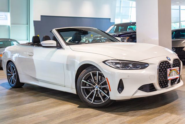 2024 BMW 430i convertible Convenience Package Navigation Widescreen Display | Honolulu, HI | Autosource Hawaii 