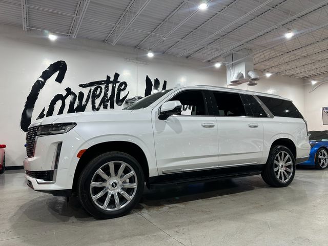 2024 Cadillac Escalade ESV 4WD Premium Luxury Crystal, Ent, 1-Own $105k MSRP | Dallas, Texas | Corvette Warehouse 