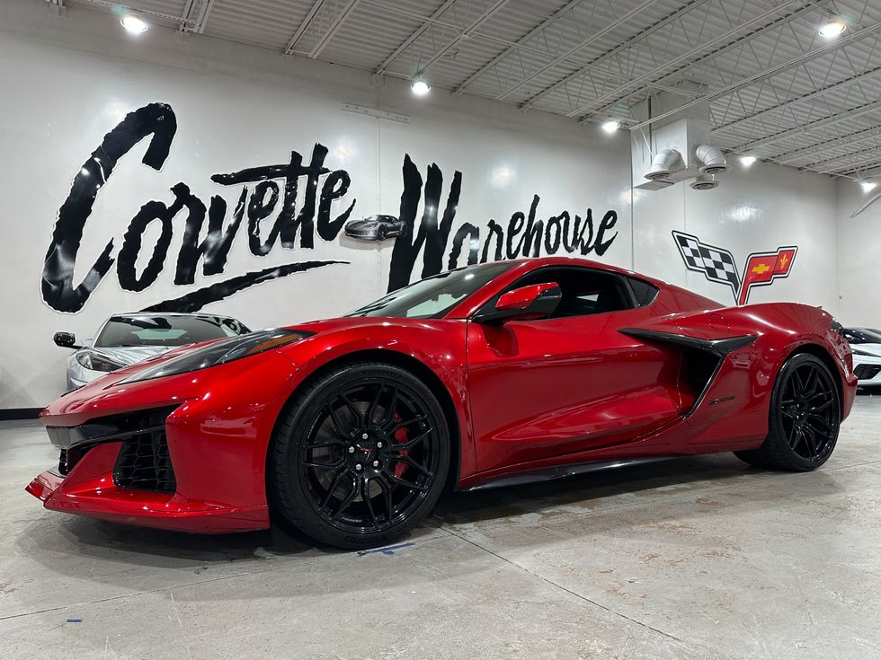 2024 Chevrolet Corvette Z06 J6F Tips Red Mist Black Spiders, Value