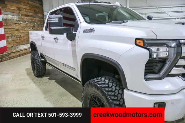 2024 Chevrolet Silverado 2500HD High Country 4x4 Duramax Diesel 1 Owner LIFTED 20s