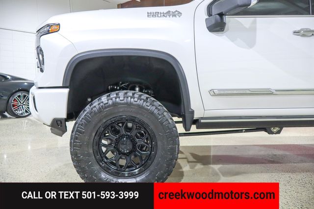 2024 Chevrolet Silverado 2500HD High Country 4x4 Duramax Diesel 1 Owner LIFTED 20s