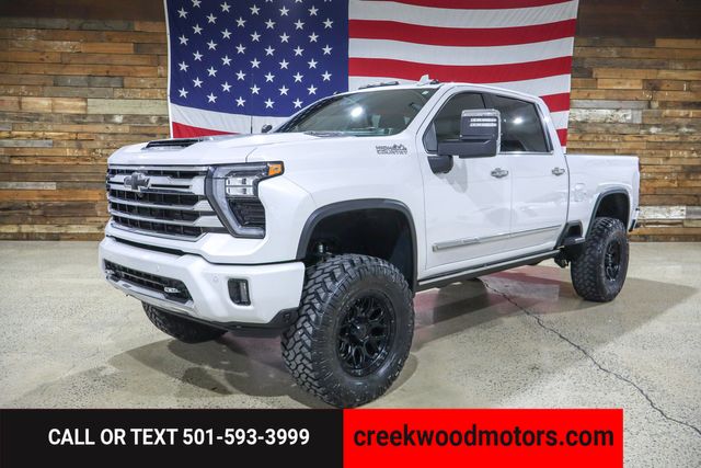 2024 Chevrolet Silverado 2500HD High Country 4x4 Duramax Diesel 1 Owner LIFTED 20s