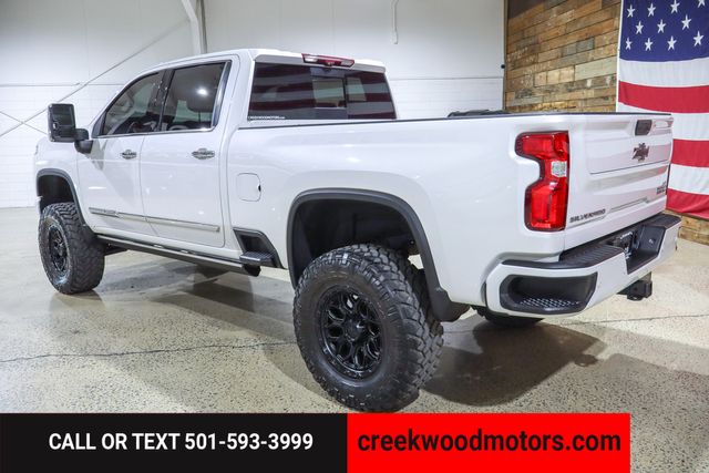 2024 Chevrolet Silverado 2500HD High Country 4x4 Duramax Diesel 1 Owner LIFTED 20s