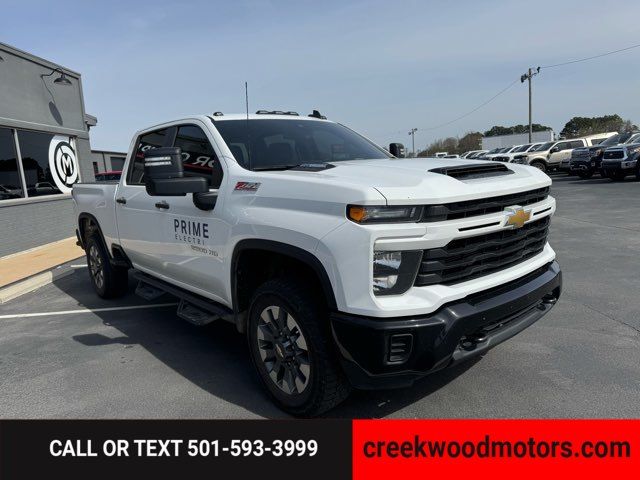 2024 Chevrolet Silverado 2500HD Custom 4x4 Duramax Diesel Allison 20s 1 Owner NICE