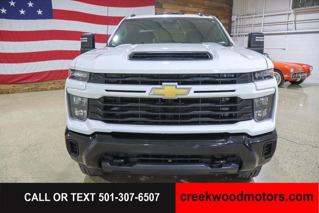 2024 Chevrolet Silverado 2500HD Custom 4x4 Duramax Diesel Allison 20s 1 Owner NICE