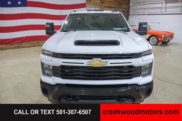 2024 Chevrolet Silverado 2500HD Custom 4x4 Duramax Diesel Allison 20s 1 Owner NICE