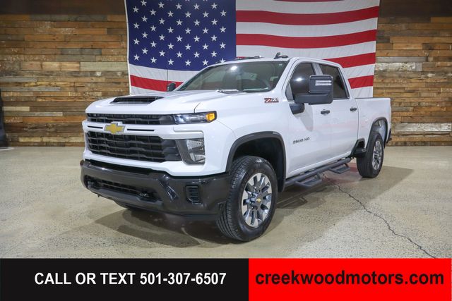2024 Chevrolet Silverado 2500HD Custom 4x4 Duramax Diesel Allison 20s 1 Owner NICE