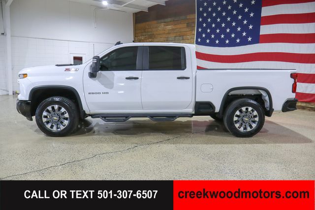 2024 Chevrolet Silverado 2500HD Custom 4x4 Duramax Diesel Allison 20s 1 Owner NICE