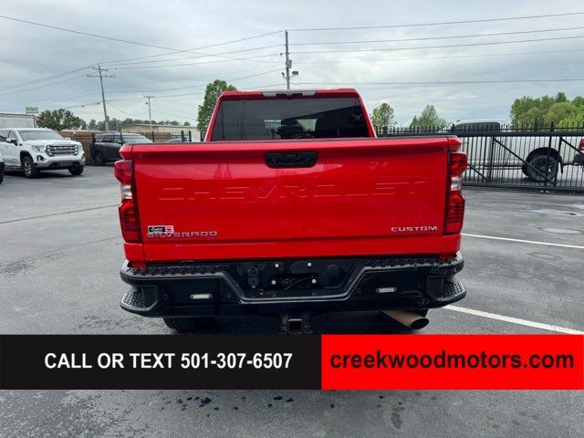 2024 Chevrolet Silverado 2500HD Custom 4x4 Crew Cab 6.6 GAS Allison Red 1Owner 20s 2024 Chevrolet Silverado 2500HD Custom 4x4 Crew Cab 6.6 GAS Allison Red 1Owner 20s