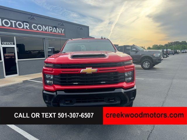 2024 Chevrolet Silverado 2500HD Custom 4x4 6.6 GAS Allison Red 1 Owner 20s LEVELED 2024 Chevrolet Silverado 2500HD Custom 4x4 6.6 GAS Allison Red 1 Owner 20s LEVELED