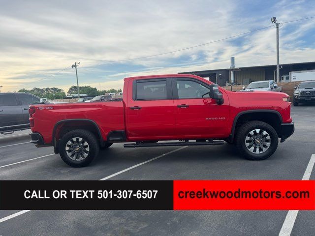 2024 Chevrolet Silverado 2500HD Custom 4x4 6.6 GAS Allison Red 1 Owner 20s LEVELED 2024 Chevrolet Silverado 2500HD Custom 4x4 6.6 GAS Allison Red 1 Owner 20s LEVELED