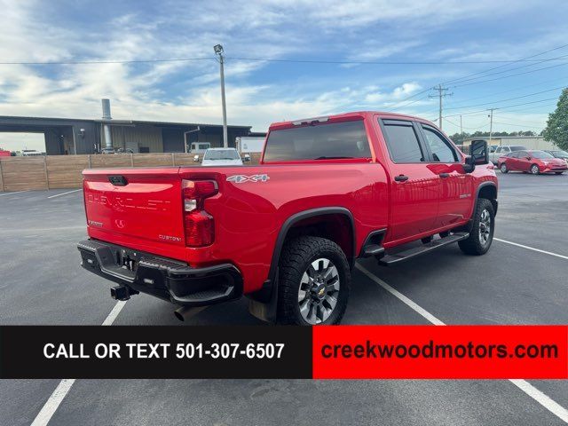 2024 Chevrolet Silverado 2500HD Custom 4x4 6.6 GAS Allison Red 1 Owner 20s LEVELED 2024 Chevrolet Silverado 2500HD Custom 4x4 6.6 GAS Allison Red 1 Owner 20s LEVELED